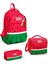 Coral High Kids Kırmızı Yeşil Karpuz Desenli 3’lü Okul Çanta Seti SET0114428 5