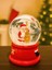2026 Yılbaşı Temalı LED Işıklı Çello Çalan Noel Baba Kar Küresi 9 cm Orta Boy Yeni Yıl Süsü - 48 1