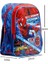 Spider Man Lisanslı erkek çocuk ilkokul çantası ortaokul erkek çocuk okul çantası termal beslenme çantası 3
