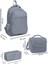 Coral High Kids Siyah Saks Ejderha Desenli 3’lü Okul Çanta Seti SET0123485 7