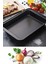 43X29CM Teflon Yanmaz Yapışmaz Dikdörtgen Fırın Tepsisi Kek Kalıbı Yemek Kalıbı 4