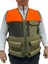 Turuncu Omuzlu Haki Avcı Yeleği - 30 Fişek Kapasiteli - 12 Kalibre 2