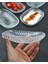 2'li Cam Kase Sunum Kayık Tabak Meze Tabağı Çerezlik Kasesi 15CM- Vera 3