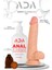 250 ml Çilek Aromalı Jel + 19 cm Skrotu ml u Dildo Seti – Vaku ml u Gerçekçi Tasarım 2