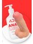250 ml Çilek Aromalı Jel + 19 cm Skrotu ml u Dildo Seti – Vaku ml u Gerçekçi Tasarım 5
