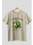 Avocado Avokado Ön Baskılı Oversize T-Shirt Erkek Kadın Pamuk Bisiklet Yaka Tişort 1