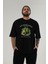 Avocado Avokado Ön Baskılı Oversize T-Shirt Erkek Kadın Pamuk Bisiklet Yaka Tişort 4