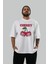 Cherry Cherries 10 Ön Baskılı Oversize T-Shirt Erkek Kadın Pamuk Bisiklet Yaka Tişort 6