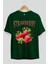 Strawberry Ön Baskılı Oversize T-Shirt Erkek Kadın Pamuk Bisiklet Yaka Tişort 1
