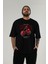 Cherry Cherries Ön Baskılı Oversize T-Shirt Erkek Kadın Pamuk Bisiklet Yaka Tişort 4
