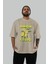 Limoncello Lemon Ön Baskılı Oversize T-Shirt Erkek Kadın Pamuk Bisiklet Yaka Tişort 4