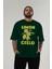 Limoncello Lemon Ön Baskılı Oversize T-Shirt Erkek Kadın Pamuk Bisiklet Yaka Tişort 3