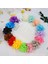 2'li Chiffon Flower Kız Çocuk Toka Seti Açık Pembe - Çiçekli Bebek Çocuk Saç Tokası Klips Pens Toka 5