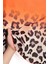 Kadın Leopar Desenli Uzun Şifon Plaj Kimono – Kuşaklı ve Hafif Pareo Model 4