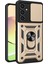 Samsung Galaxy A05 Kılıf Pars Lens Yüzüklü Silikon - Gold 1