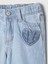 Kız Bebek Açık Mavi Wide Leg Jean Pantolon 2