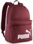PHASE Backpack Bordo Unisex Sırt Çantası 1