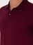 Erkek Bordo Slim Fit %100 Pamuk Polo Yaka T-shirt 50300721-VR014 7