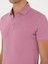 Erkek Gül Kurusu Slim Fit Polo Yaka Pamuklu Basic T-shirt 50300934-VR026 7
