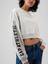 Kadın Gri Gap Logo Vintage Soft Crop Sweatshirt 3