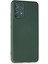 Samsung Galaxy A13 4g Kılıf Nano Içi Kadife Silikon - Koyu Yeşil 2