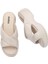Ekru Kadın Plaj Terliği 35927BC507 5