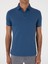 Erkek Indigo Slim Fit %100 Pamuk Polo Yaka T-Shirt 50300934-VR028 7