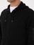 Erkek Siyah Regular Fit Tam Fermuarlı Kapüşonlu Sweatshirt 50300994-VR046 7