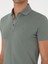 Erkek Çağla Yeşili Slim Fit Polo Yaka Pamuklu Basic T-Shirt 50300934-VR016 7