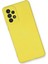 Samsung Galaxy A73 5g Kılıf Nano Içi Kadife Silikon - Sarı 3