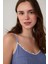 Indigo Hailee Çiçekli Dantelli Pamuklu Ajurlu Pijama Üstü 2