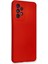 Samsung Galaxy A73 5g Kılıf Nano Içi Kadife Silikon - Kırmızı 2