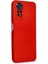 Xiaomi Redmi Note 11 Kılıf Nano Içi Kadife Silikon - Kırmızı 2