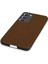 Samsung Galaxy S23 Plus Kılıf Loop Deri Silikon - Kahverengi 4