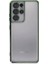 Samsung Galaxy S21 Ultra Kılıf Lensli Silikon - Yeşil 2