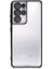 Samsung Galaxy S21 Ultra Kılıf Lensli Silikon - Siyah 2