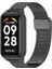 Xiaomi Mi Band 8 9 için Strap 9 Xiaomi Smart Band 8 Aktif Paslanmaz Çelik Metal Saat Bandı Mi Band 8 ActiveColor: Gümüş 1/Boyut: Xiaomi 8 için Active (Yurt Dışından) 2