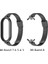 Xiaomi Mi Band 9 10 8 7 6 5 43 Akıllı Bileklik Kadınlar Kızlar Moda Metal Izleme Bandı Yedek Aksesuarları Miband 7 6 Tolor: Gümüş/boyut: Mı Band 8 9 10 (Yurt Dışından) 1