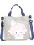 Miniso Co Marka Ip Sanrio Crossbody Çantaları Bir Omuz Çantası Tuval Tuval Öğrenci Taşıyan Satchel Kız Büyük Kapasiteli Paket Hediye Rengi: FB1-TH0002-3/BOYUT: 23CMX23CMX5CM (Yurt Dışından) 1