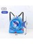 Çocuklar Yüzmek Torba Kuru Islak Ayırma Su Geçirmez Depolama Çantası Kızlar Erkekler Spor Moda Taşınabilir Sevimli Karikatür Çocuklar Backpackcolor: Küçük Köpekbalığı (Yurt Dışından) 1