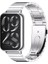 Mi Band 9 Pro Strap Için Mi Band 8 Pro Strap Için Xiao Mi Smart Band 8 Pro Bileklik Pro Bileklik Metal Izleme Band Renk: Silver 2/boyut: Mi 8 Pro 9pro Için (Yurt Dışından) 1