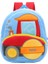 Sevimli Mühendislik Araba Serisi Peluş Sırt Çantası Karikatür Anaokulu Çocuk Bebek Okul Çantaları Erkek Kız Kızlar Boş Zaman Çantası 4 Renk: Roller (Yurt Dışından) 1
