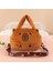 Tatlı Capya El Çantaları Kızlar Için Güzel Çocuklar Crossbody Bag Çocuklar Hediye Küçük Kız Küçük Çanta Yumuşak Peluş Capya El Çantası: Kahverengi (Yurt Dışından) 1