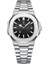 Poedagar Top Lüks Marka Adamı Izle Spor Su Geçirmez Işık Tarihi Erkekler Bilek Saati Kare Dial Dial Quartz Erkek Saatler Yüksek Kalite: Gümüş Mavi (Yurt Dışından) 1