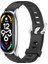 MI Band 9 10 8 7 6 5 4 3 Bileklik Bileklik Xiaomi Akıllı Bant 8 MI Band 7 Sebzesi Amazfit Band 5 Saat Bandı 5 Kayış Renk: Delik Siyah Gümüş/Boyut: MI Band 10 için (Yurt Dışından) 1