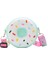 Yuvarlak Donut Crossbody Bag Çocuk Çocuk Kız Çocuk Omuz Çantası Ayarlanabilir Kayış Tatil Seyahat Gökkuşağı Baskılı Cep Paketi Renk: Yeşil Donutlar (Yurt Dışından) 1