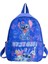 Disney Stitch Children's Schoolbag Karikatür Tatlı Baskı Omuz Çantası Seyahat Çok Fonksiyonlu Hafif Büyük Kapasiteli Backpackscolor: Mavi (Yurt Dışından) 1
