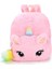 Sevimli Çizgi Film Tek Boynuzlu At Çocuk Kız Sırt Çantası Moda Peluş Sırt Çantası Anaokulu Birincil Öğrenci Sırt Çantası Okulu Bookbagcolor: Pembe (Yurt Dışından) 1