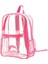 Küçük Şeffaf Sırt Çantası Şeffaf Pvc Sırt Çantası Yaz Su Geçirmez Plaj Cep Telefon Çantası Seyahat Okulu Depolama Backbags Renk: B-Rose (Yurt Dışından) 1