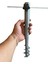 Burgulu Metal Sıkma Aparatlı Plaj Şemsiye Kazığı 32 cm 2